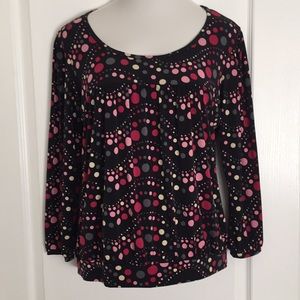 Only Nine polka dot top